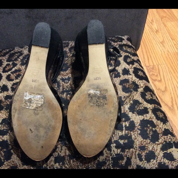 WHBM croc leather wedge shoes - Picture 6 of 6